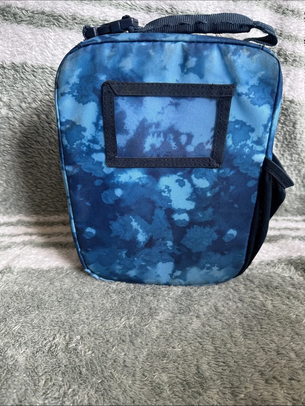Fulton Bag Co. Kids Blue Camo, Arctic Zone black and light green lunch Bag.